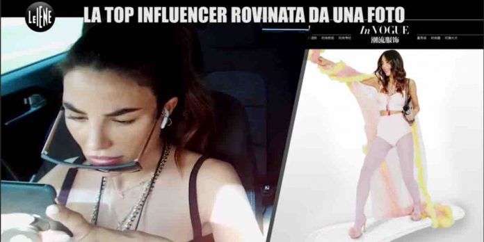 Scherzo Chiara Biasi a Le Iene: la influencer posa tra assorbenti e Water | Video Mediaset Chiara Biasi, scherzo a Le Iene