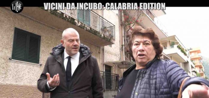 Le Iene, Golia e il servizio sui vicini da incubo: la signora Caterina dalla Calabria | Video Mediaset Le Iene vicini da incubo