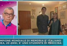 Mattino Cinque, l’esperimento del campione di memoria Andrea Muzii | Video Mediaset Mattino Cinque, campione di memoria