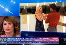 Paola Caruso e Ivan Gonzalez a Live – Non è la D’Urso: nuovo confronto in ascensore | video Mediaset Paola Caruso e Ivan Gonzalez in ascensore a Live - Non è la D'Urso