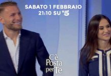 C’è posta per te 2020, Ciro Immobile e la moglie Jessica ospiti nella quarta puntata | video Witty tv Ciro Immobile e la moglie Jessica Melena a C'è posta per te 2020