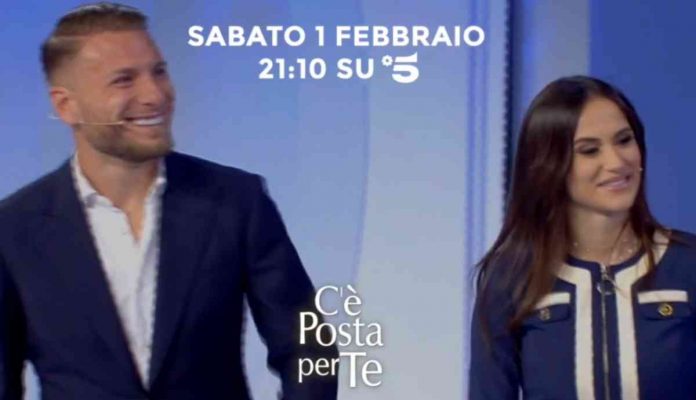 C’è posta per te 2020, Ciro Immobile e la moglie Jessica ospiti nella quarta puntata | video Witty tv Ciro Immobile e la moglie Jessica Melena a C'è posta per te 2020