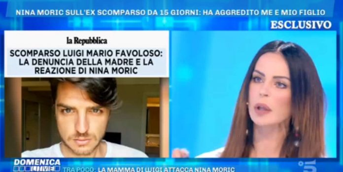 Nina Moric a Domenica Live: “Favoloso ha aggredito me e mio figlio” | Video Mediaset Domenica Live Nina Moric