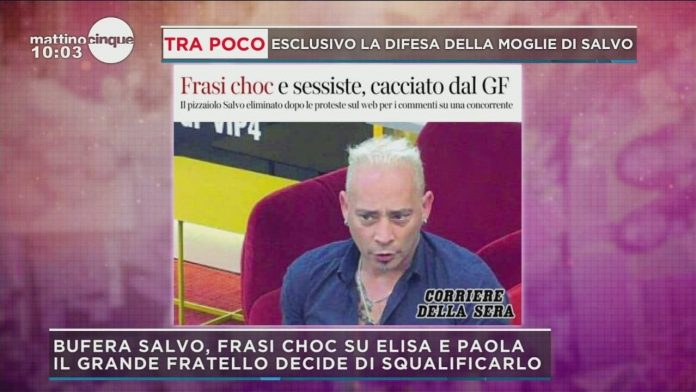 Espulsione di Salvo Veneziano dal Grande Fratello Vip 2020, parla la moglie a Mattino 5 | Video Mediaset Salvo veneziano parla la moglie a Mattino 5
