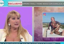Simona Tagli a Mattino Cinque: “casta da 10 anni, farei sesso con Gianluca Vacchi” | Video Mediaset Simona Tagli a Mattino Cinque