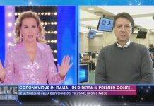 Barbara D’urso da del TU a Conte: il messaggio del Presidente a Live non è la d’urso | Video Mediaset Conte a Live non è la d'urso, da Barbara d'urso