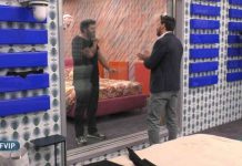 Grande Fratello Vip 4, acceso confronto tra Pago e il marito di Fernanda Lessa: Luca prima accusa e poi si scusa | video Mediaset Confronto tra il marito di Fernanda Lessa e Pago