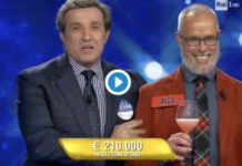 L’Eredità, vincita record nella puntata di oggi: al campione Aldo vanno 210.000 euro | video Vincita di 210.000 euro a L'Eredità