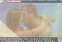 Clizia e Paolo, baci e coccole in piscina: se ne parla a Mattino Cinque | Video Mediaset Clizia e Paolo al GF VIP 4