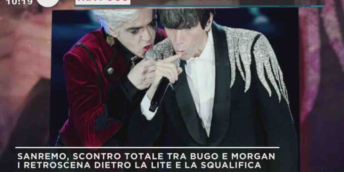 Guerra tra Bugo e Morgan a Sanremo: a Live – Non è la D’Urso il docufilm che ricostruisce cos’è successo | video Mediaset Morgan e Bugo a Mattino Cinque