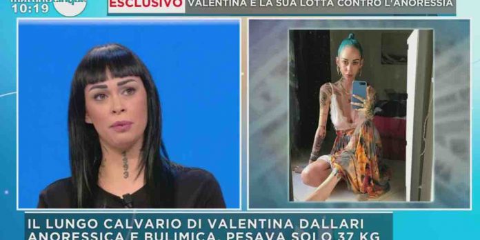 Valentina Dallari, il dramma dell’anoressia e bulimia a Mattino Cinque | Video Mediaset Valentina Dallari e l'anoressia a Mattino Cinque