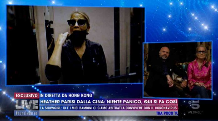 Live – Non è la D’Urso, Heather Parisi e il marito Umberto in collegamento dalla Cina: le parole sul Coronavirus | Video Mediaset Heather Parisi e il marito in collegamento dalla Cina