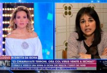 Coronavirus, parla la donna che a Ischia ha offeso alcuni turisti del Nord: “Chiedo scusa per i toni” | Video Mediaset Barbara D'Urso e Teresa in diretta da Ischia