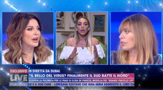 Barbara D’Urso a Elisa De Panicis dopo le frasi – choc sul virus: “Ti rendi conto di quello che hai detto?” | Video Mediaset Elisa De Panicis in collegamento a Live - Non è la D'Urso