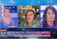 Live Non è la D’Urso: Fabio Testi ha avuto un flirt con una gieffina più di 30 anni fa. Ecco chi è Fabio Testi a Live non è la D'urso