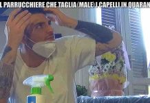 Scherzo Luigi Favoloso a Le Iene: taglio di capelli in quarantena, ma… | Video Mediaset Scherzo Luigi Favoloso a Le Iene