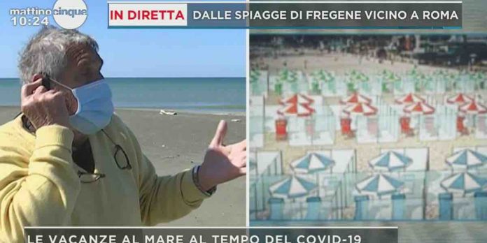 Estate e vacanze al mare al tempo del Coronavirus a Mattino Cinque | Video Vacanze ai tempi del Coronavirus a Mattino Cinque