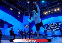 Uomini e donne oggi, Gemma balla la lap dance e Tina è disgustata: dure critiche per Sirius | Video Witty tv Gemma balla lap dance a Uomini e donne