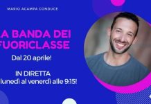 “La Banda dei FuoriClasse” su Rai Gulp, con Mario Acampa Mario Acampa conduce la Banda Dei FuoriClasse