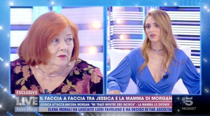 La mamma di Morgan e Jessica Mazzoli fanno pace a Live? Macché! Barbara D’Urso ci prova, ma niente da fare! | Video Mediaset Jessica Mazzoli e Mamma Morgan