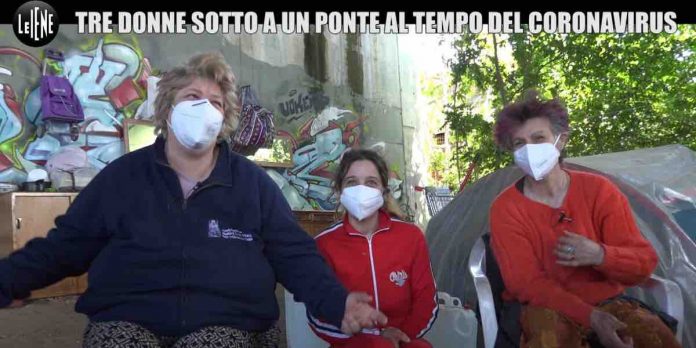 Le Iene, la storia di tre donne che vivono sotto un ponte a Milano | Video Mediaset Le Iene tre donne sotto un ponte a Milano