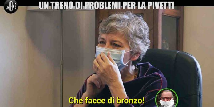 Le Iene, Irene Pivetti e il sequestro di 250 mila mascherine | Video Mediaset Le Iene Irene Pivetti e mascherine