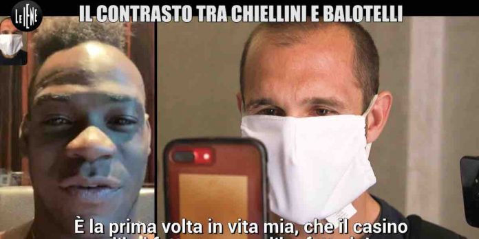 Lo scontro tra Chiellini e Balotelli: pace fatta a Le Iene? | Video Mediaset Le Iene scontro Chiellini e Balotelli