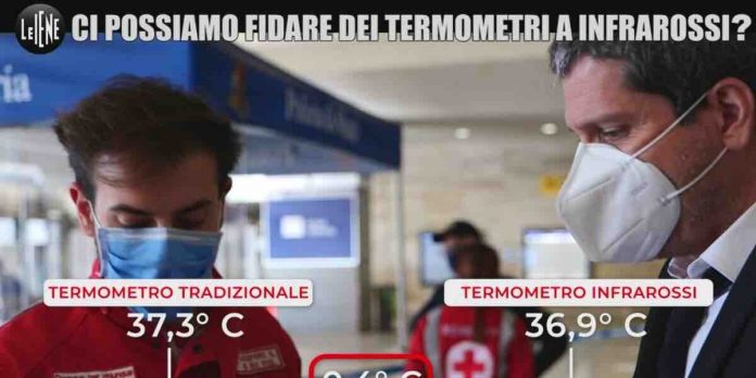 Le Iene, il termometro a infrarossi è affidabile? I dubbi | Video Mediaset Le Iene termometro a infrarossi e Coronavirus