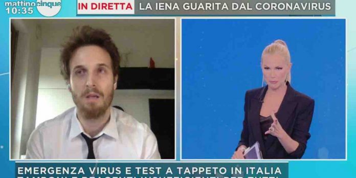 Mattino Cinque, la Iena Alessandro Politi guarito dal Coronavirus | Video Mediaset Mattino Cinque la Iena Politi