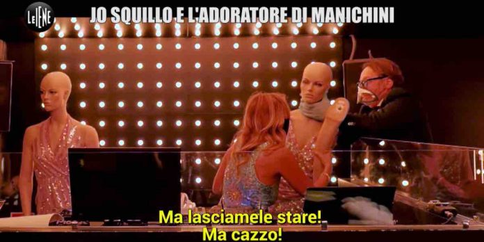 Scherzo Jo Squillo, la cantante vittima a Le Iene tra manichini e dj-set | Video Mediaset Scherzo Jo Squillo a Le Iene