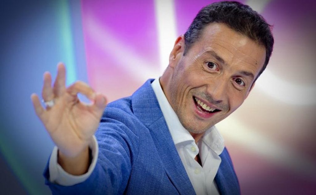 Il conduttore Alessandro Greco