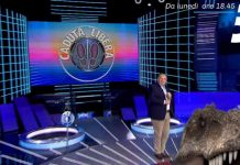 Caduta Libera 2020, quando va in onda la prima puntata e il divertente promo con Gerry Scotti | Video Gerry Scotti e il mostro nel nuovo promo di Caduta Libera 2020