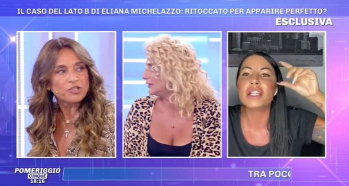 Pomeriggio 5, Loredana ‘Favoloso’ contro Eliana Michelazzo: “Io non ho la cellulite” | VIDEO Pomeriggio 5 lite