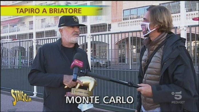 Tapiro a Flavio Briatore a Striscia la Notizia 2020 | Video Mediaset Tapiro a Flavio Briatore