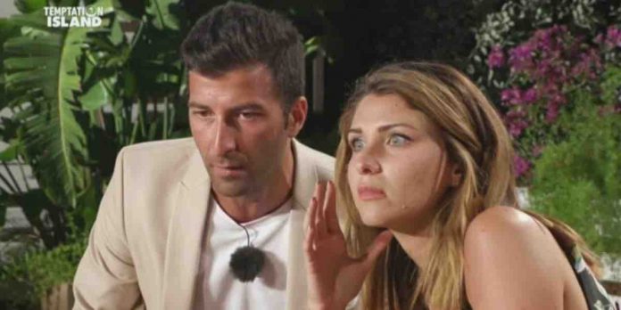 falò di confronto Anna e Gennaro a Temptation Island 2020