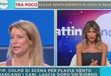 Mattino 5, Flavia Vento vs Arianna David: “noi non siamo amiche” | Video Mediaset Flavia Vento contro Arianna David