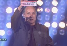 Fulvio Abbate in studio dopo l’eliminazione del Grande Fratello Vip 2020 | Video Mediaset Fulvio Abbate in studio