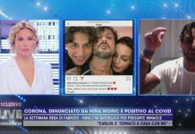 Fabrizio Corona furioso contro la ex moglie, Nina Moric a Live non è la D’Urso | Video Mediaset Corona furioso a Live non è la D'urso