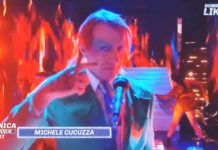 Domenica Live: Michele Cucuzza nei panni di Achille Lauro | Video Mediaset Domenica live