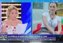 La lettera della sorella di Adua Del Vesco, Francesca Cannavò a Live Non è la D’Urso. “Zorzi mente!!” | Video Mediaset lettera sorella di Adua