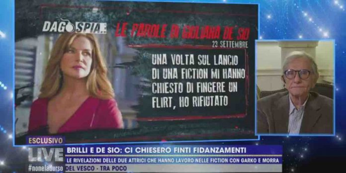 Finti gossip a Live Non è la D’Urso: da Nancy Brilli a Giuliana de Sio | Video Mediaset finti gossip brilli e De Sio a Live non è la d'urso