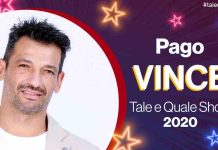 Il Vincitore di Tale e Quale Show 2020 è Pago. Ecco la classifica completa Pago vincitore Tale e Quale Show 2020