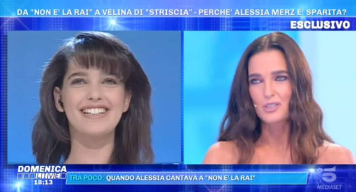 Alessia Merz a Domenica Live: che fine ha fatto l’ex Velina? | Video Mediaset Alessia Merz a Domenica Live