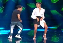“Tu sì que vales”: Belen Rodriguez, sfida super sexy al concorrente ballerino | Video Witty TV Belen ballo sexy Tu si Que Vales