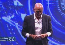 Paolo Brosio riceve la telefonata della mamma Anna al Grande Fratello Vip | Video Mediaset Brosio sorpresa