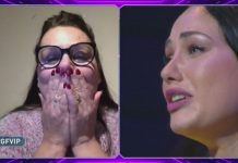 La videochiamata della famiglia di Rosalinda Cannavò al Grande Fratello Vip | Video Mediaset Videochiamata Rosalinda