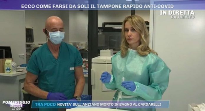 Come funziona il tampone rapido per il Coronavirus? A Pomeriggio 5 ce lo spiegano | Video Mediaset come farsi il tampone rapido
