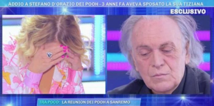 Domenica Live: Barbara d’Urso in lacrime ricorda Stefano D’Orazio con Riccardo Fogli | Video Mediaset Domenica Live Barbara d'Urso in lacrime