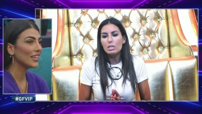 Scontro in diretta tra Elisabetta Gregoraci e Giulia Salemi al Grande Fratello Vip | Video Mediaset Elisabetta vs Giulia