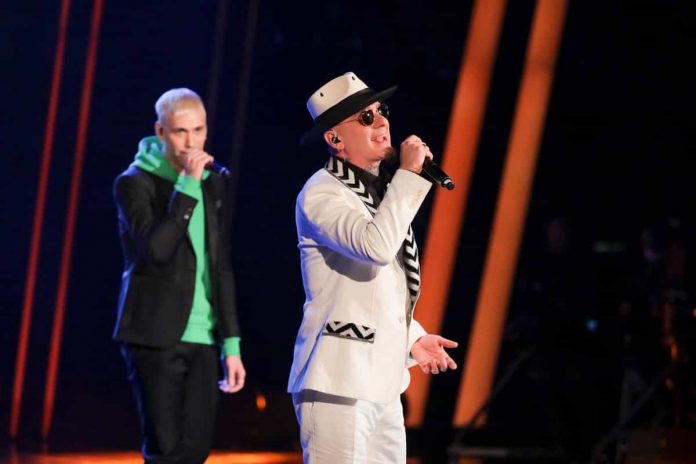 Tu si que vales: J-Ax e Mr Rain cantano il loro singolo | Video Witty Tv J-Ax e Mr Rain a Tu si que vales